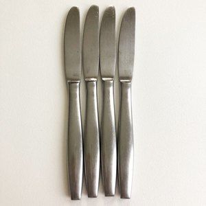 Portrait National Stainless Steel NSCO Japan Blunt Sleek MCM Mod 4 Dinner Knives